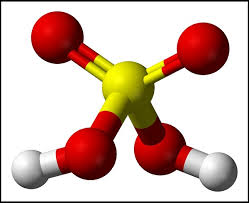 Mô hình phân tử H2SO4