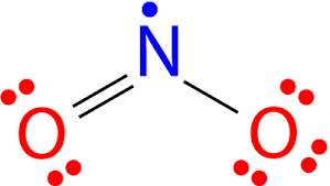 Liên kết trong phân tử NO2